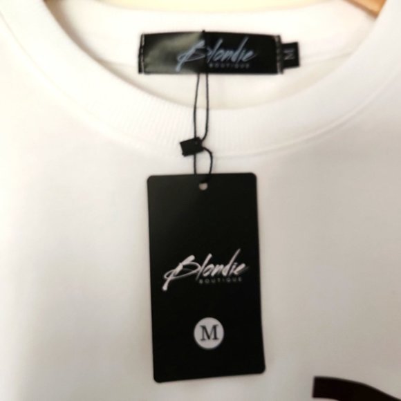 NWT Blondie Boutique Sweater Logo - Picture 4 of 5